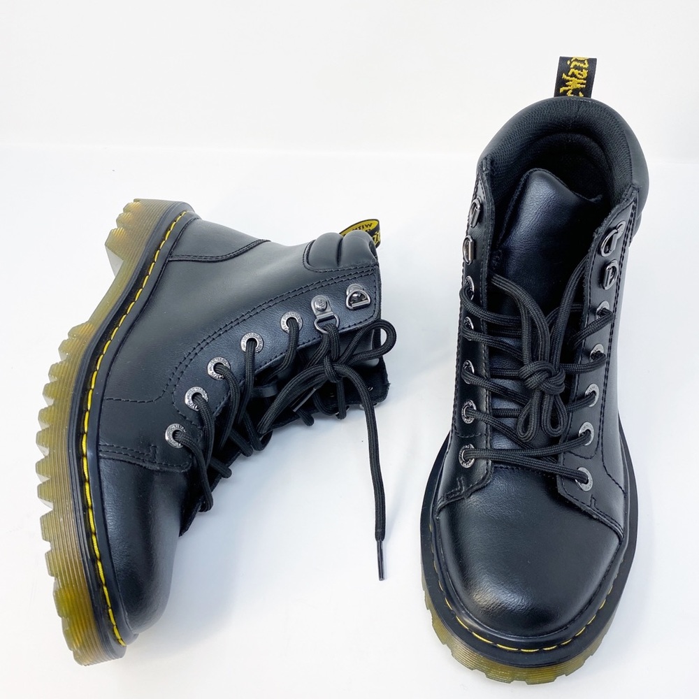 NEW DR. Martens Faora Combat Boots lace up 8 black